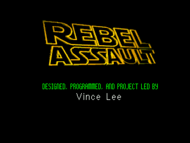 Star Wars - Rebel Assault Title Screen